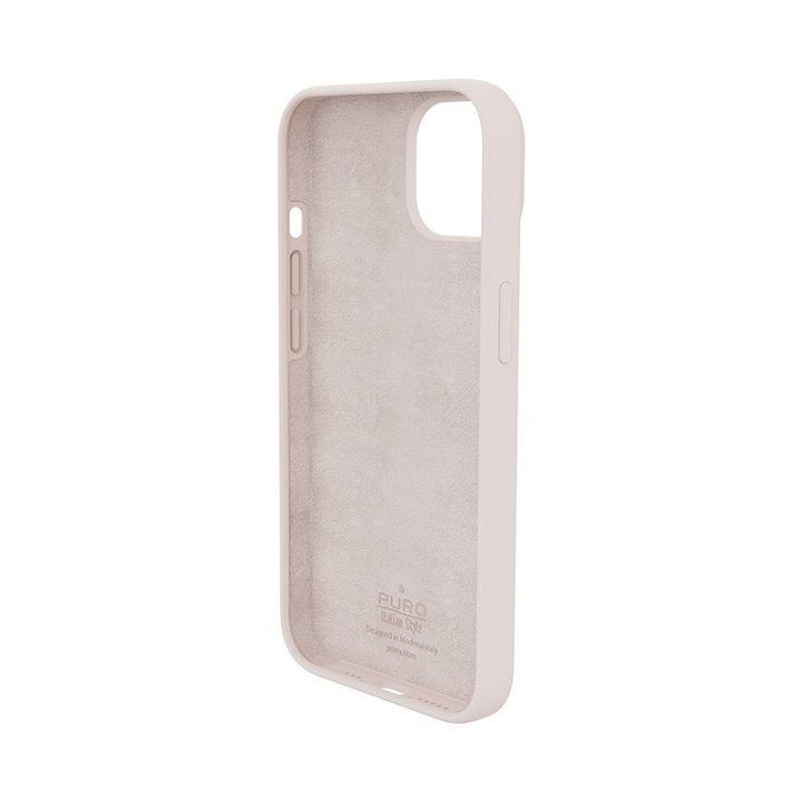 PURO ICON dėklas iPhone 14 Plus, rožinio smėlio