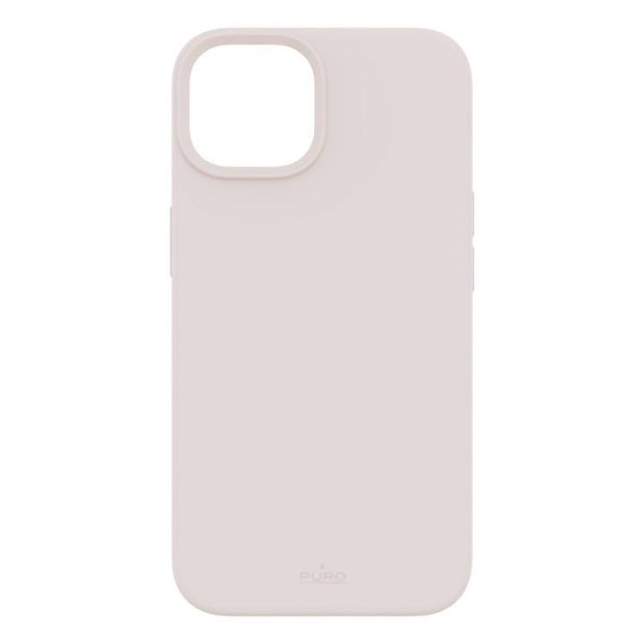 PURO ICON dėklas iPhone 14 Plus, rožinio smėlio