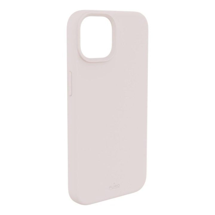PURO ICON dėklas iPhone 14 Plus, rožinio smėlio