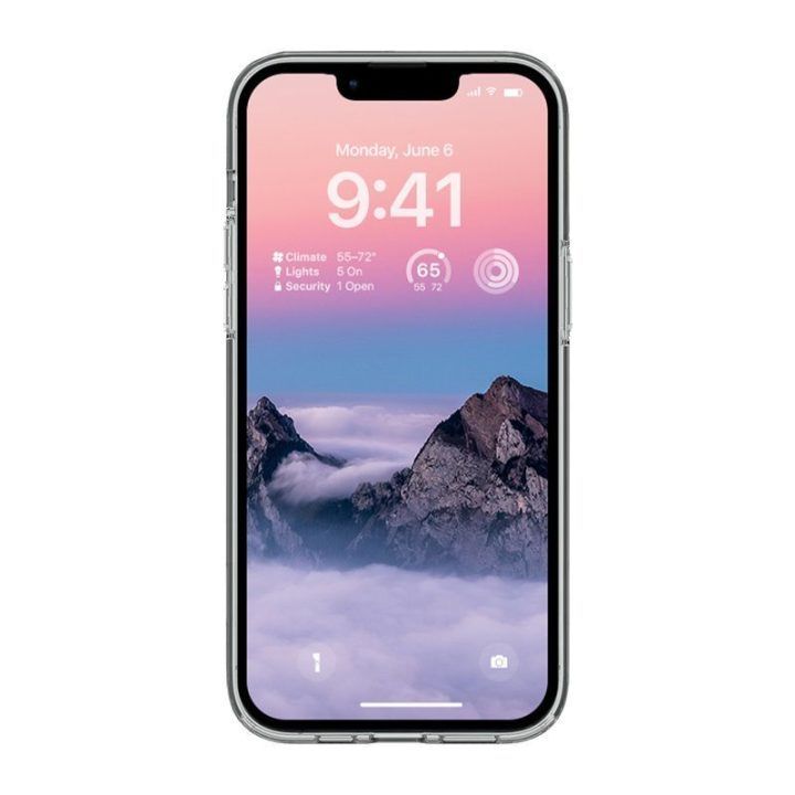 Permatomas dėklas iPhone 14 Plus Crong Clear MAG