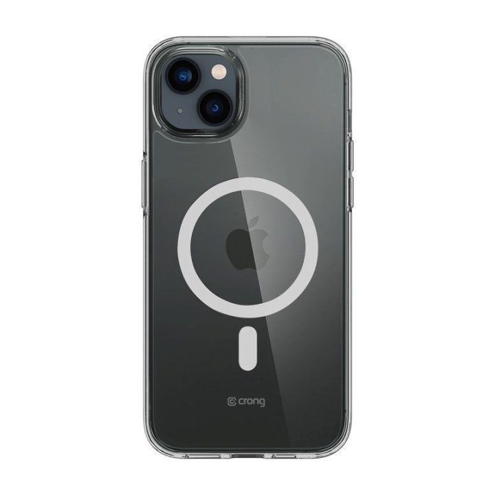 Permatomas dėklas iPhone 14 Plus Crong Clear MAG