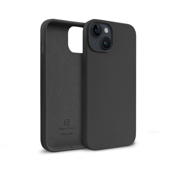 Dėklas iPhone 14 Plus, juodas Crong Color Cover