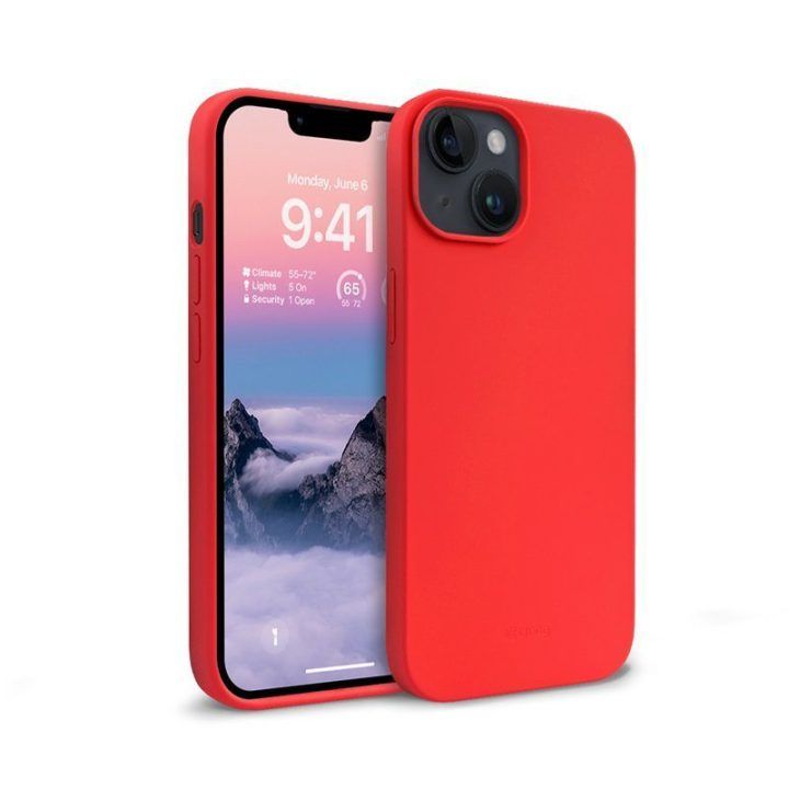 Dėklas iPhone 14 Plus, raudonas Crong Color Cover