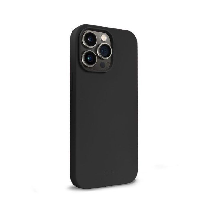 Dėklas iPhone 14 Pro Max Crong Color Cover juodas