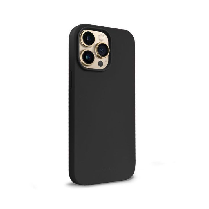 Dėklas iPhone 14 Pro Max Crong Color Cover juodas
