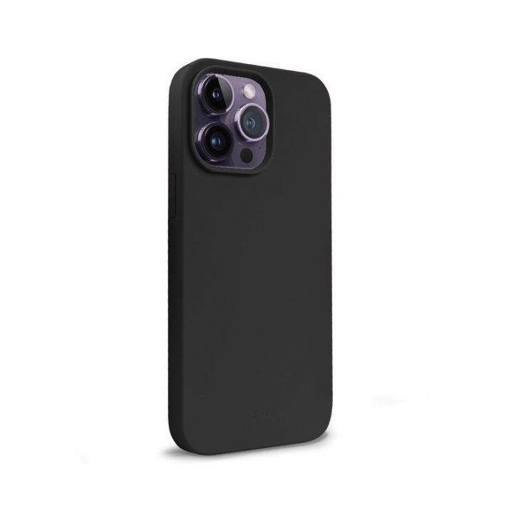 Dėklas iPhone 14 Pro Max Crong Color Cover juodas