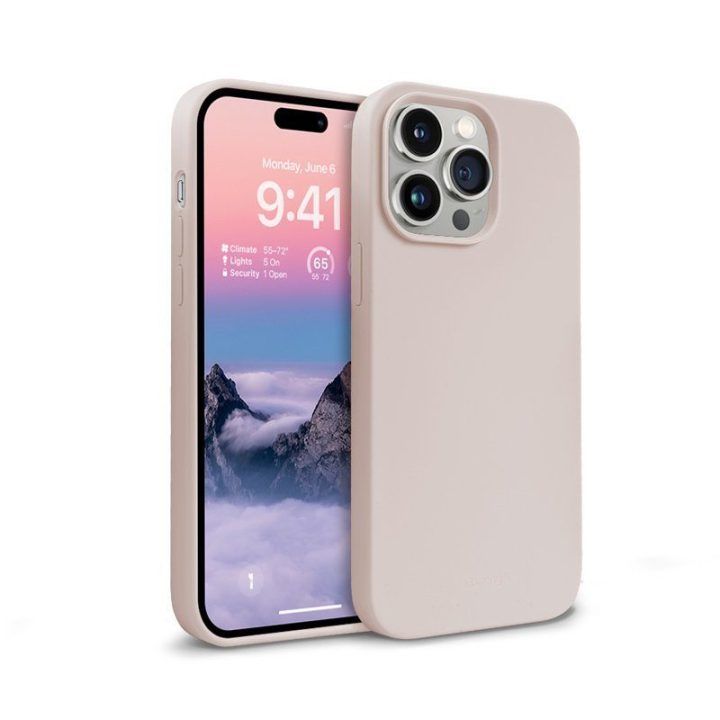 Dėklas iPhone 14 Pro Max, rožinis Crong Color Cover