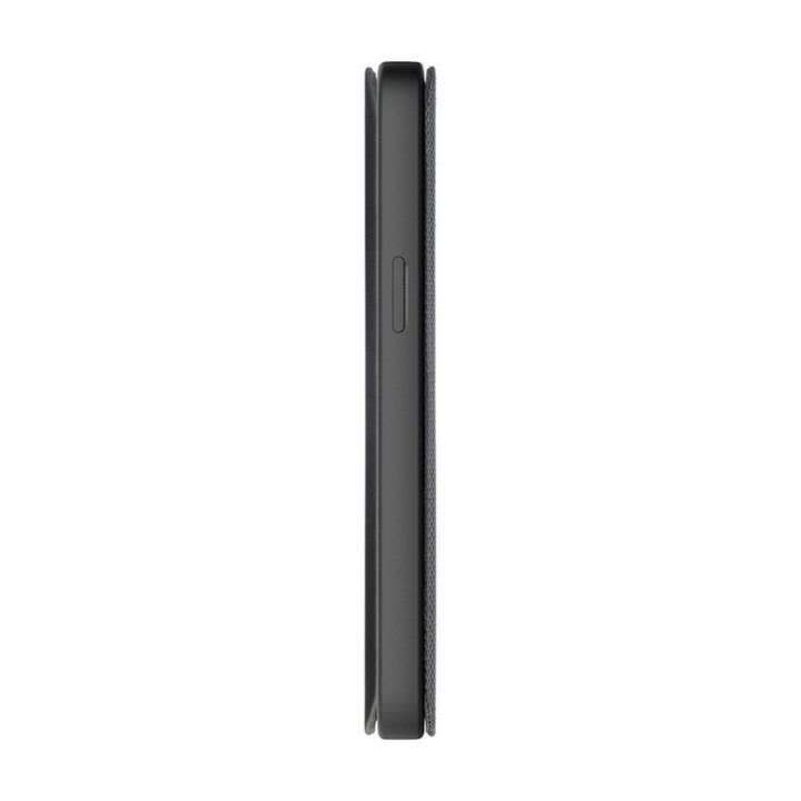 Dėklas su pinigine iPhone 14 Pro Max, juodas