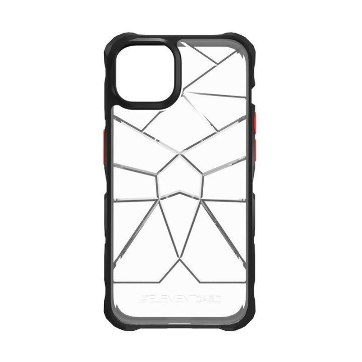 Dėklas iPhone 14 Element Case Special Ops X5, permatomas/juodas