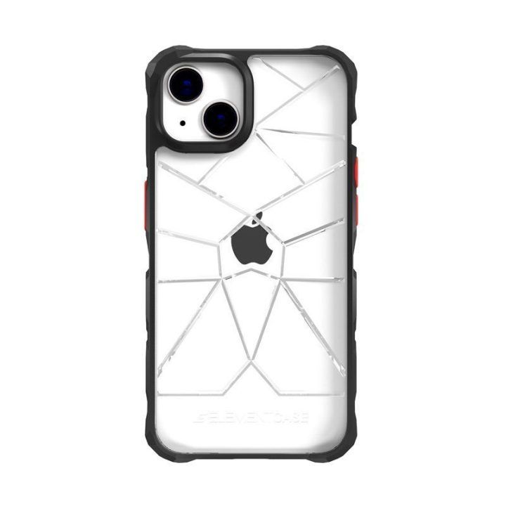 Dėklas iPhone 14 Element Case Special Ops X5, permatomas/juodas