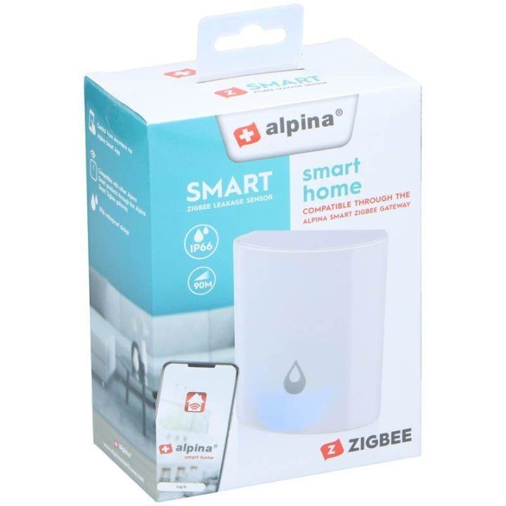 Alpina Zigbee vandens jutiklis IP66