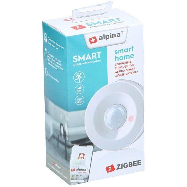 Alpina Smart Zigbee PIR judesio jutiklis