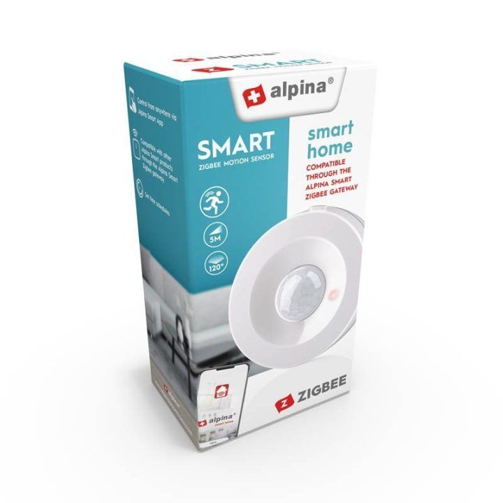 Alpina Smart Zigbee PIR judesio jutiklis