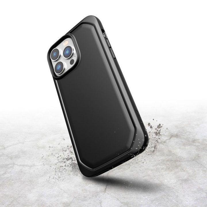 Dėklas iPhone 14 Pro Max X-Doria Raptic Slim, juodas