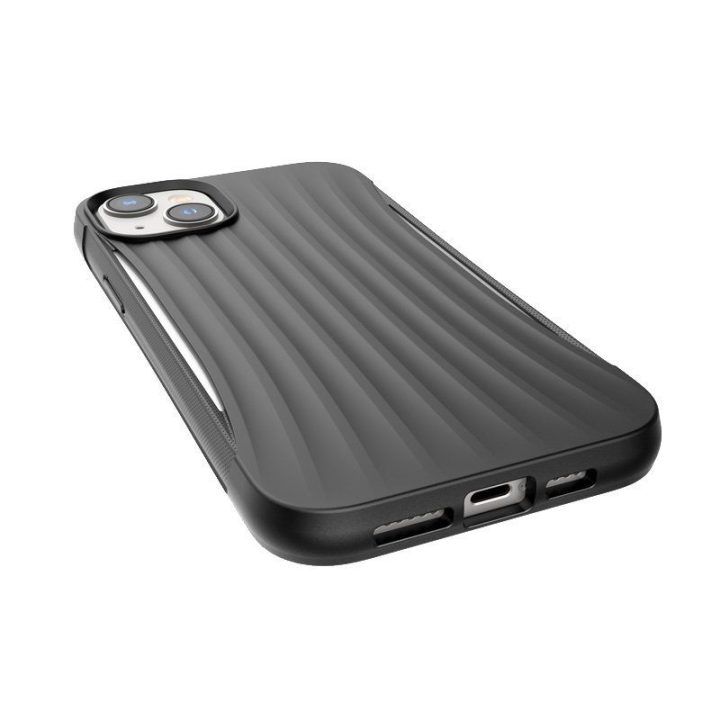 Dėklas iPhone 14 Plus, juodas, X-Doria Raptic Clutch