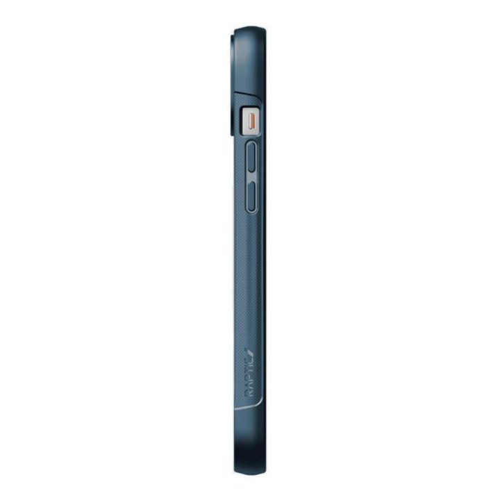 Biologiškai skaidus dėklas iPhone 14 Plus, mėlynas