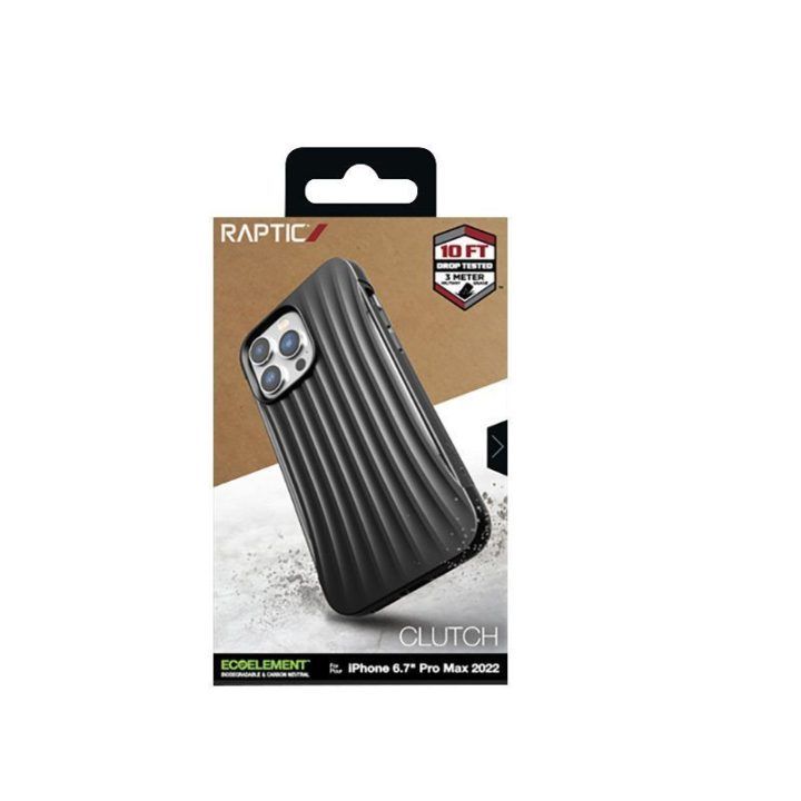 Dėklas iPhone 14 Pro Max, juodas X-Doria Raptic Clutch