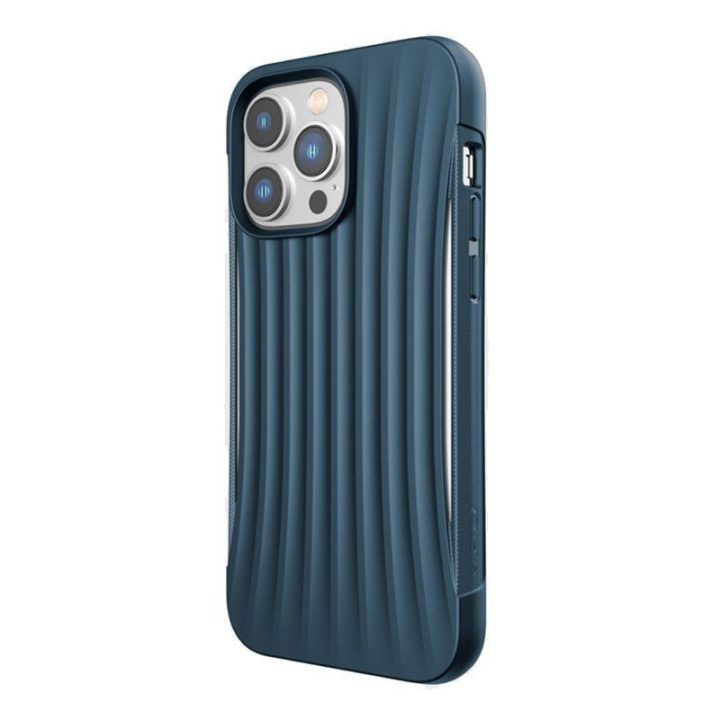 Biologiškai skaidomas dėklas iPhone 14 Pro Max, mėlynas