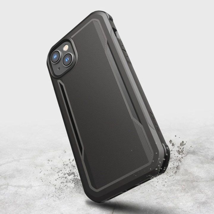 Dėklas iPhone 14 Plus X-Doria Raptic Fort MagSafe, juodas