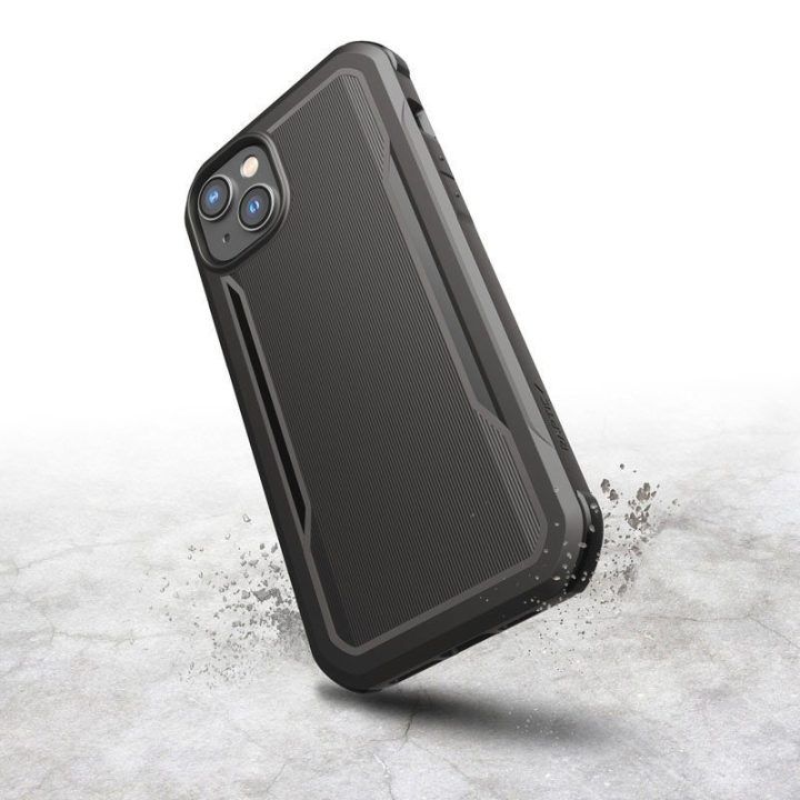 Dėklas iPhone 14 Plus X-Doria Raptic Fort MagSafe, juodas
