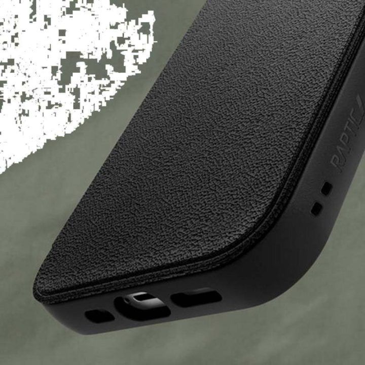 Atverčiamas dėklas iPhone 14 Plus, juodas X-Doria Raptic Urban Folio