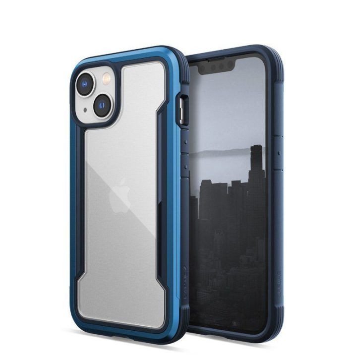 Dėklas iPhone 14 X-Doria Raptic Shield, mėlynas