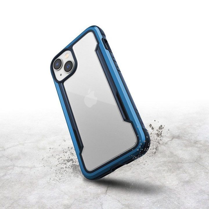 Dėklas iPhone 14 X-Doria Raptic Shield, mėlynas