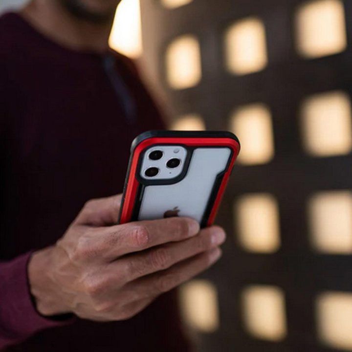 Dėklas iPhone 14 Plus X-Doria Raptic Shield, juodas