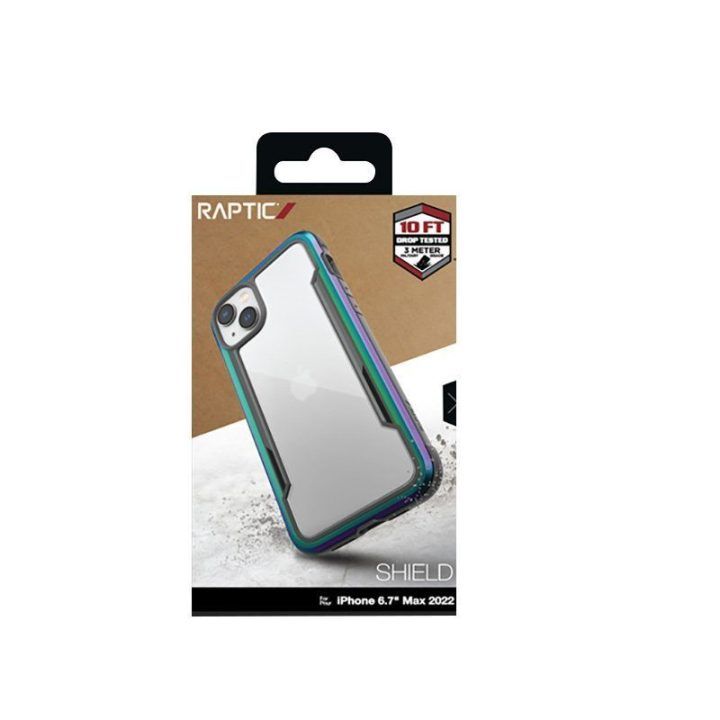Dėklas X-Doria Raptic Shield iPhone 14 Plus, irizuojantis