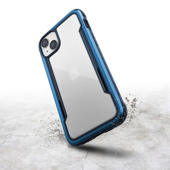 Dėklas iPhone 14 Plus X-Doria Raptic Shield, mėlynas
