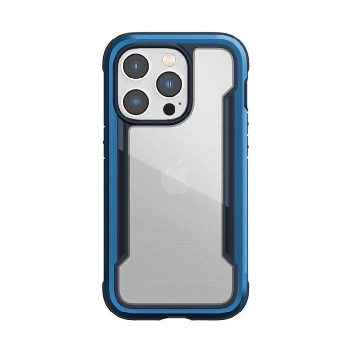 Dėklas iPhone 14 Pro X-Doria Raptic Shield, mėlynas