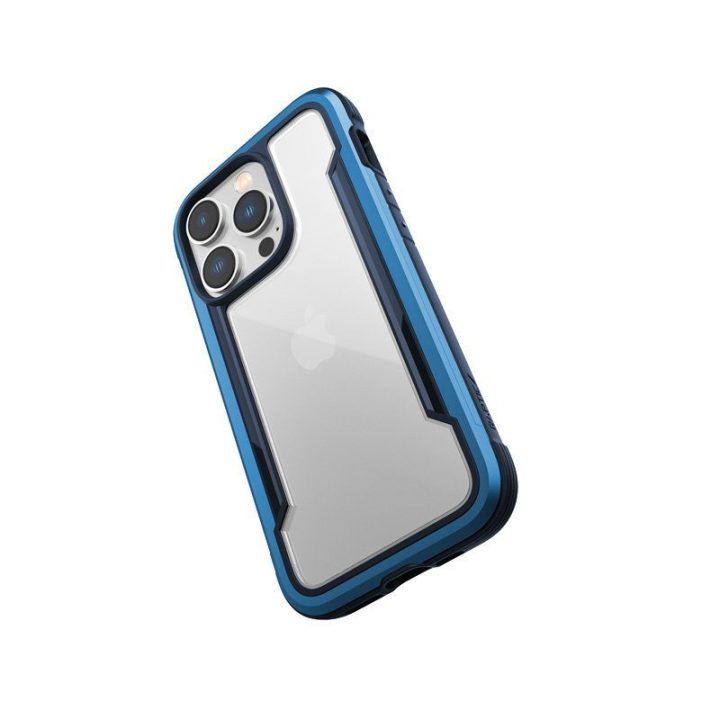 Dėklas iPhone 14 Pro X-Doria Raptic Shield, mėlynas