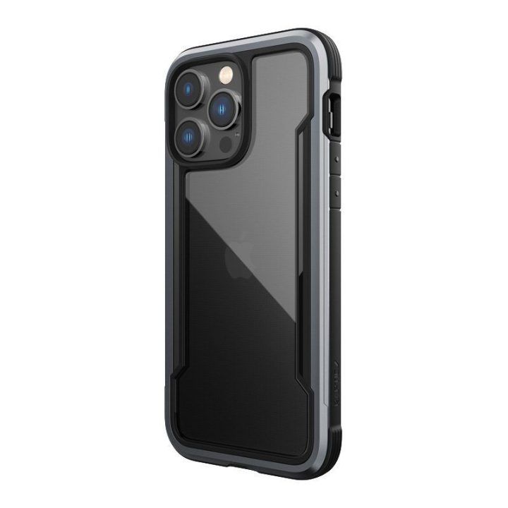 Dėklas iPhone 14 Pro Max, juodas, X-Doria Raptic Shield