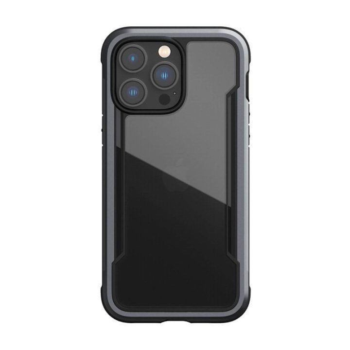 Dėklas iPhone 14 Pro Max, juodas, X-Doria Raptic Shield
