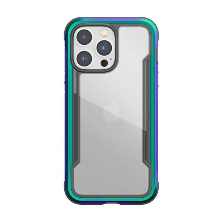 X-Doria Raptic Shield dėklas iPhone 14 Pro Max, iridescent