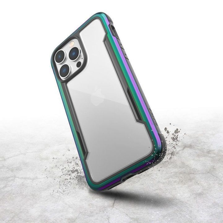 X-Doria Raptic Shield dėklas iPhone 14 Pro Max, iridescent