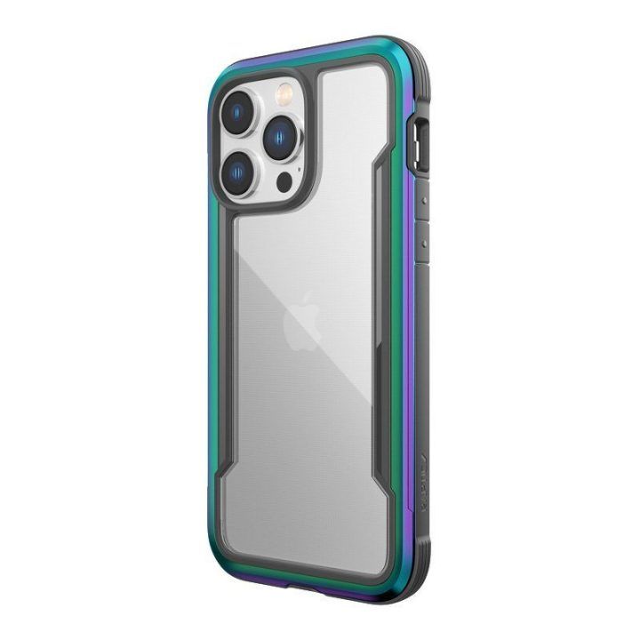 X-Doria Raptic Shield dėklas iPhone 14 Pro Max, iridescent