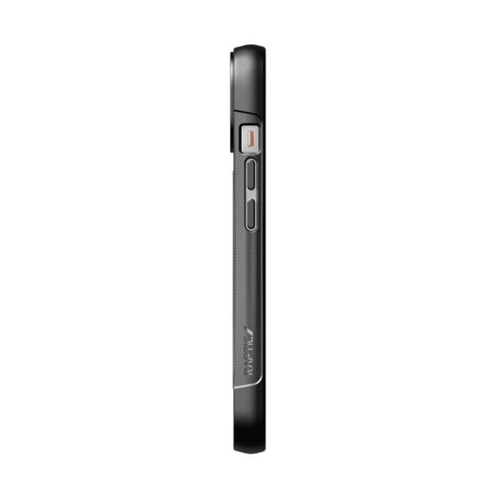 X-Doria Raptic Clutch MagSafe dėklas iPhone 14, juodas