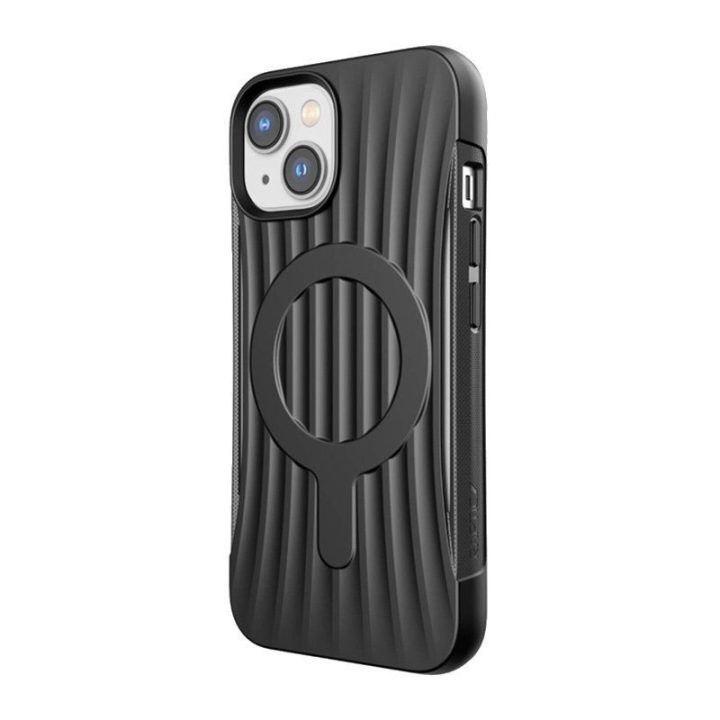 X-Doria Raptic Clutch MagSafe dėklas iPhone 14, juodas