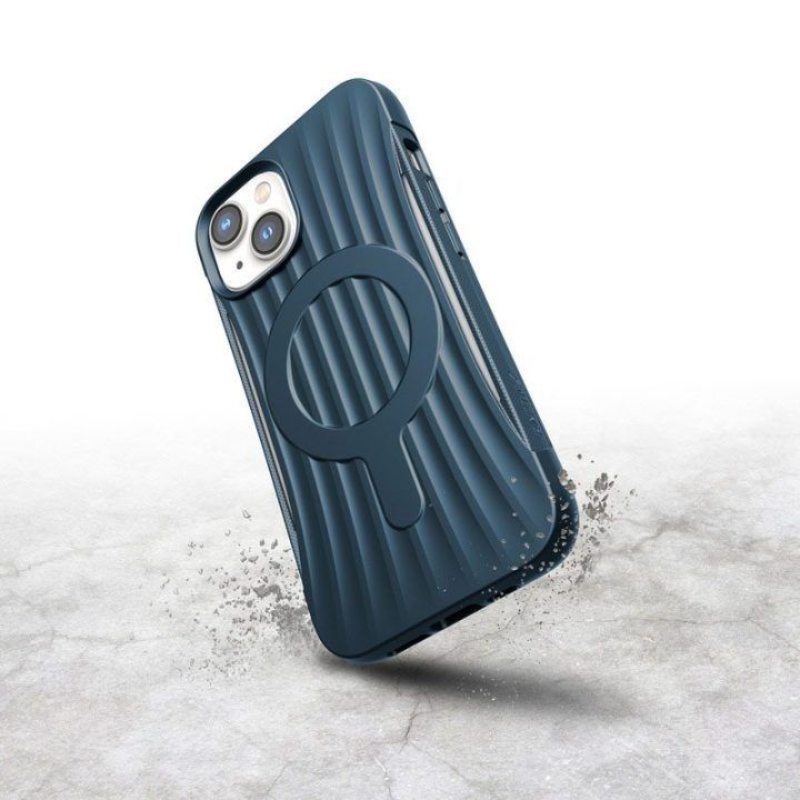 Dėklas iPhone 14 X-Doria Raptic Clutch MagSafe, mėlynas