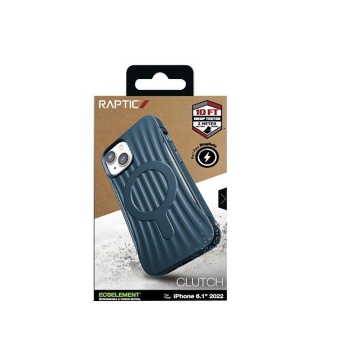 Dėklas iPhone 14 X-Doria Raptic Clutch MagSafe, mėlynas
