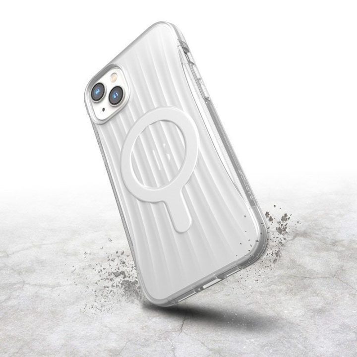 Dėklas iPhone 14 Plus, permatomas, X-Doria Raptic Clutch MagSafe