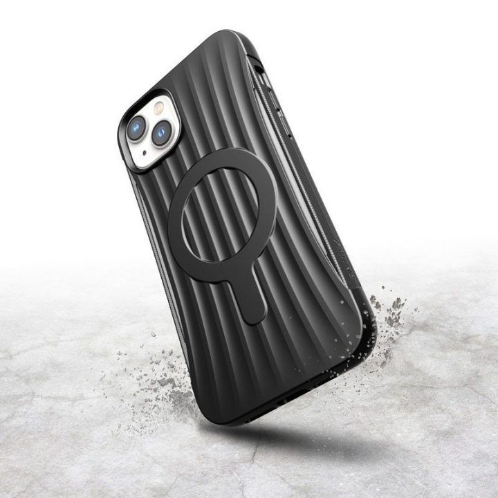 Dėklas iPhone 14 Plus X-Doria Raptic Clutch MagSafe, juodas
