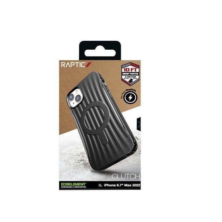 Dėklas iPhone 14 Plus X-Doria Raptic Clutch MagSafe, juodas