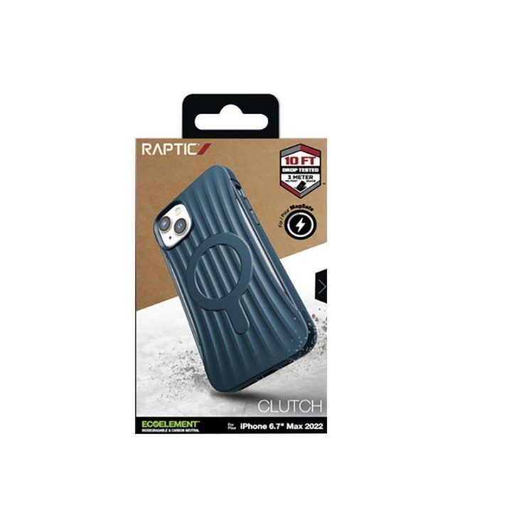 Dėklas iPhone 14 Plus, Marine Blue, Raptic Clutch MagSafe