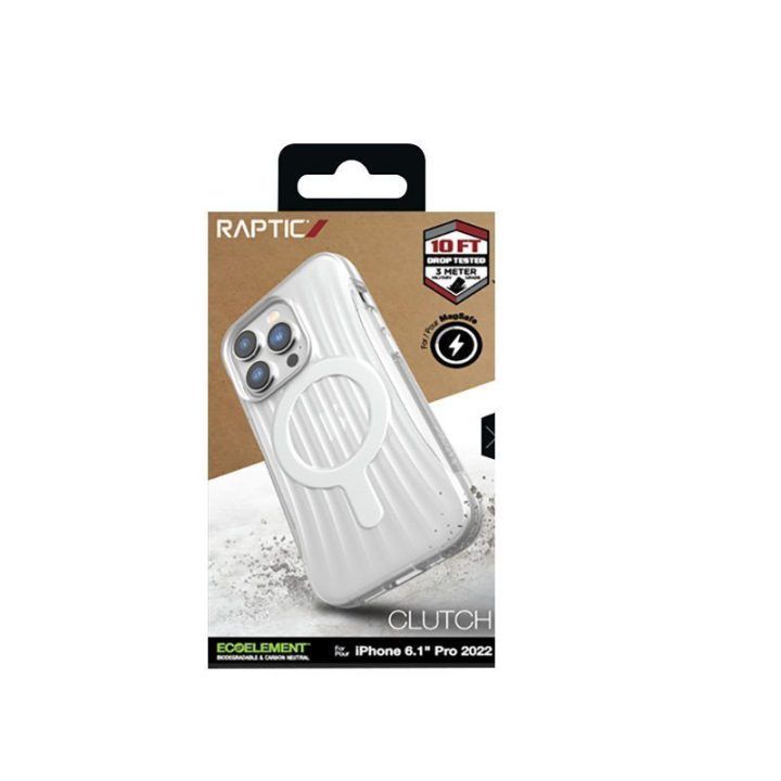 Permatomas dėklas iPhone 14 Pro X-Doria Raptic Clutch MagSafe