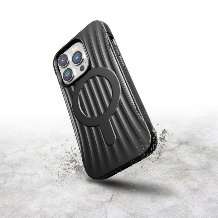 Dėklas iPhone 14 Pro X-Doria Raptic Clutch MagSafe, juodas