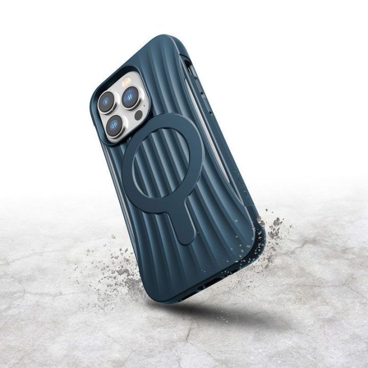 Dėklas iPhone 14 Pro X-Doria Raptic Clutch MagSafe, Marine Blue