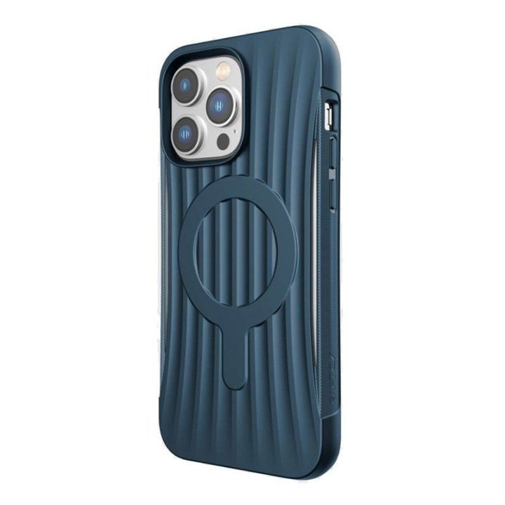 Dėklas iPhone 14 Pro Max X-Doria Raptic Clutch MagSafe, mėlynas