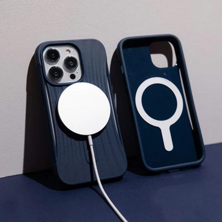 Dėklas iPhone 14 Pro Max X-Doria Raptic Clutch MagSafe, mėlynas